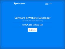 Tablet Screenshot of katalis.net